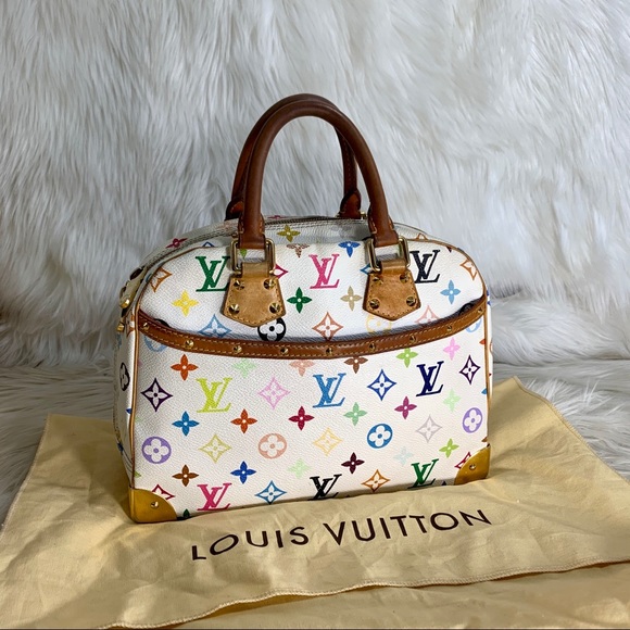 louis vuitton bag rainbow